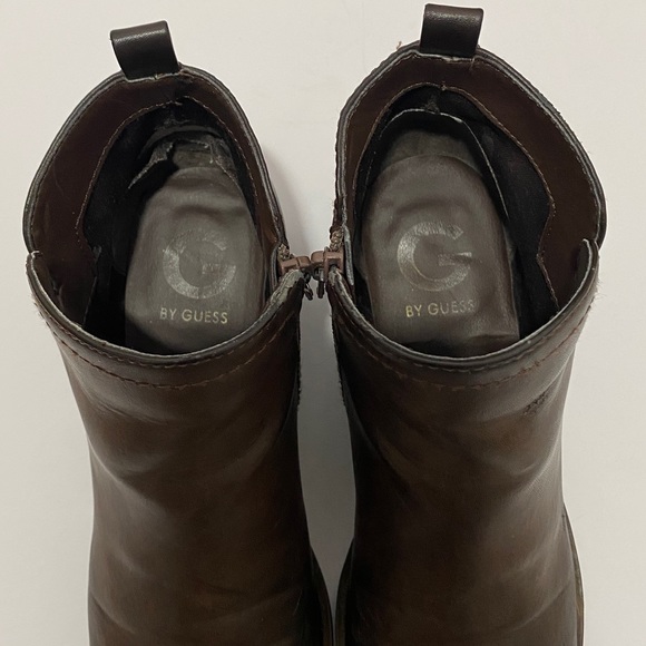 Brown Guess Ankle Boots, US 6.5M - Picture 4 of 16